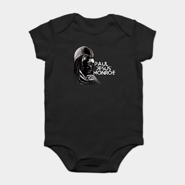 Paul Jesus Monroe Baby Bodysuit by CursedRose